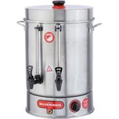 Işıkgaz Silverinox Basmalı Metal Musluk 250 Bardak / 23 Lt Çelik Çay Makinesi