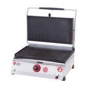 Işıkgaz Silverinox Doğalgazlı Döküm 16 Dilim Tost Makinesi