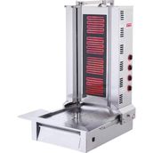 Işıkgaz Silverinox Elektrikli 4 Radyanlı Alttan Motorlu Döner Ocağı