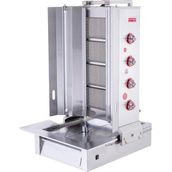 Işıkgaz Silverinox Lpg Tüplü 4 Radyanlı Alttan Motorlu Döner Ocağı