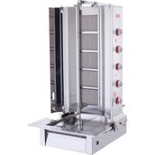 Işıkgaz Silverinox Lpg Tüplü 5 Radyanlı Alttan Motorlu Döner Ocağı