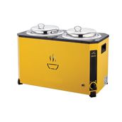 Işıkgaz Silverinox SLVR-C-07 Elektrikli 9+9 Litre Jumbo Çorba Potu Çorba Kazanı