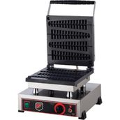 Işıkgaz Silverinox Tekli Çubukta Çelik Waffle Makinesi