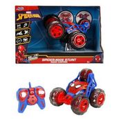 Işıklı Spider-Man Stunt USB Şarjlı Uzaktan Kumandalı Akrobat Araba