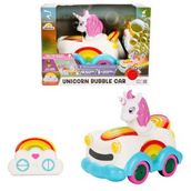 Işıklı USB Şarjlı Uzaktan Kumandalı Baloncuk Çıkaran Unicorn Araba