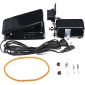 İşkur Makina Ev Tipi 250W 10500 Rpm Aile Dikiş Makinesi Motoru Ve Pedalı