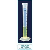 Isolab 016.06.901 Mezür - Uzun From - P.p - B Kalite - Mavi Skala - 1000 ml (1 Adet)