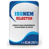 Isonem 20 kg Çimento Esaslı Kendiliğinden Yayılan Renkli JelBeton