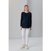 Işşıl 0362 Viskon Körüklü Düz Hamile Uzun Kol T-shirt
