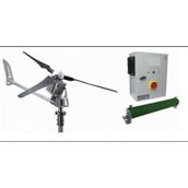 İstaBreeze 1500 W 24 V Korumalı Rüzgar Türbini + Hibrit Şarj Kont Seti