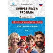 İvanov Ailesi İle Komple Rusça Programı (A1 - C1) 3000 Kelime İle Sözlük