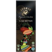 Ivorie 40 gr Organik %100 Bitter Çikolata Vegan