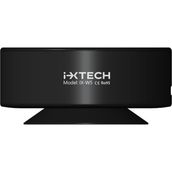 Ixtech Akıllı Vakumlu Telefon Tutucu – 360° Dönebilir, Çift Taraflı Manyetik, Otomatik Sensörlü - Siyah - renk