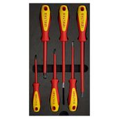 İzeltaş 4140009106 1000V 6 Parça Elektrikçi İzole Tornavida Set
