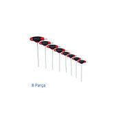 İzeltaş 8'li T Tipi Torx Allen Takımı