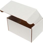 İzivo Beyaz 12x8x6,5 cm 100 Adet Kilitli Kargo Kutusu
