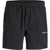 Jack & Jones Erkek Deniz Şortu 12291434 Jpstmauı Norrebro Swım Shorts Reg Ret - Black - XL