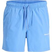 Jack & Jones Erkek Deniz Şortu 12291434 Jpstmauı Norrebro Swım Shorts Reg Ret - Marina - L