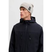 Jack & Jones Erkek Jacalpes Logo Detaylı Örme Bere 12286472 Gri
