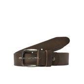 JACK & JONES Erkek Jacpaul Deri Kemer Noos Kemer, Gri (Castlerock), 90