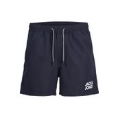 Jack & Jones Erkek JPSTBALI JJSWIMSHORTS AKM SMALL LOGO Deniz Şortu, Lacivert, M