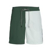 Jack & Jones Erkek JPSTCAPRI JJSWIM BOARDSHORTS LY Deniz Şortu, Koyu Yeşil, L