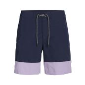 Jack & Jones Erkek JPSTCAPRI JJSWIM BOARDSHORTS LY Deniz Şortu, Lacivert, S