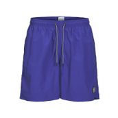 Jack & Jones Erkek JPSTKAUAI JJSWIM WIDE LY Deniz Şortu, Mavi, S