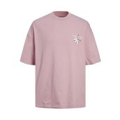 Jack & Jones Jorfaro Back Tee SS Crew Neck Pembe Erkek T-shirt