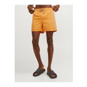 Jack & Jones Jpstfıjı Jjswım Double Logo Sn Ly Erkek Sarı Deniz Şortu -22 12253118