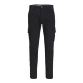 Jack & Jones Jpstmarco Jjjoe Cargo Siyah Erkek Kargo Pantolon