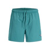 Jack & Jones JPSTMAUI Tropic Erkek Deniz Şortu Regular Fit Siyah Mayo Şort