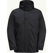 Jack Wolfskin 1116251-6000 Luntal 3in1 Jkt M Siyah Outdoor Erkek Mont