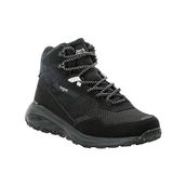 Jack Wolfskin 4059651 Dromoventure Texapore Mid W Siyah Kadın Outdoor Ayakkabı