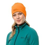 JACK WOLFSKIN REAL STUFF BEANIE Unisex Bere, dragon fire, ONE SIZE