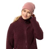 JACK WOLFSKIN RIB BEANIE Unisex Bere, blush powder, ONE SIZE