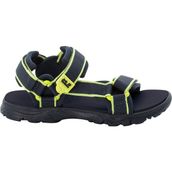 Jack Wolfskin Seven Seas 3 Unisex Çocuk Kahverengi Sandalet - Lacivert