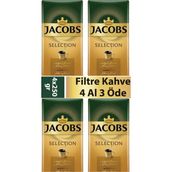 Jacobs 1 kg Filtre Kahve Vakum Paket Menşei Türkiye Özel Kavrulmuş Yoğun Aroma