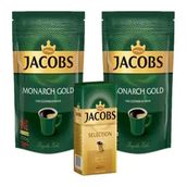 Jacobs 400 gr Monarch Gold Kahve + 250 gr Selection Filtre Kahve