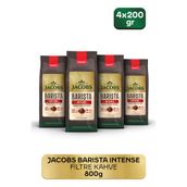 Jacobs Barista Intense Filtre Kahve 200Gr X 4