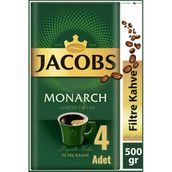 Jacobs Monarch Filtre Kahve 4 Adet 500 Gr