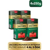 Jacobs Monarch Signature 250 gr Filtre Kahve 4 Al 3 Öde Arabica Çekirdek Lezzeti ile