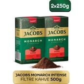 Jacobs Monarch Sıgnature Filtre Kahve 250 gr x 2 Adet Yoğun Aroma ile Taze Çekilmiş Lezzet
