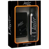 Jagler Black 90 ml EDT Parfüm + 150 ml Erkek Gofre Deodorant