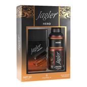 Jagler Hero Kutu Kofre 90 ml Parfüm + 150 ml Deodorant Erkek