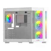 James Donkey Stark S800 ARGB Fanlı 750 W Beyaz ATX Gaming Bilgisayar Kasası