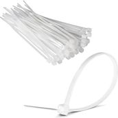Jameson Kablo Bağı Beyaz 20 cm 3.6 mm Plastik Cırt Kelepçe Naylon (100 Adet) Jameson JKB-3620B