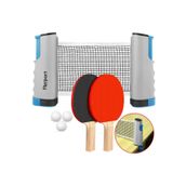 Janissary Masa Tenisi Seti Raket + Masa Tenisi Filesi + 3 Adet Top Taşınabilir 170 Cm Tüm Masalara Uyumlu