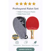 Janissary Profesyonel Masa Tenisi Raket Seti – Raket + Taşıma Kılıf