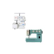 Janome 8002D Overlok Makinesi ve TR2023 Dikiş Makinesi